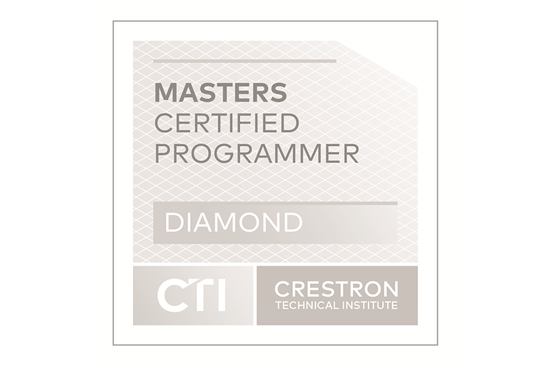 Crestron Diamond Badge