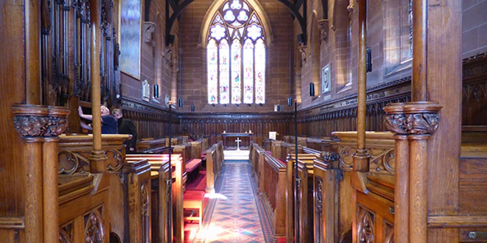 Audio visual case study: University of Chester Chapel