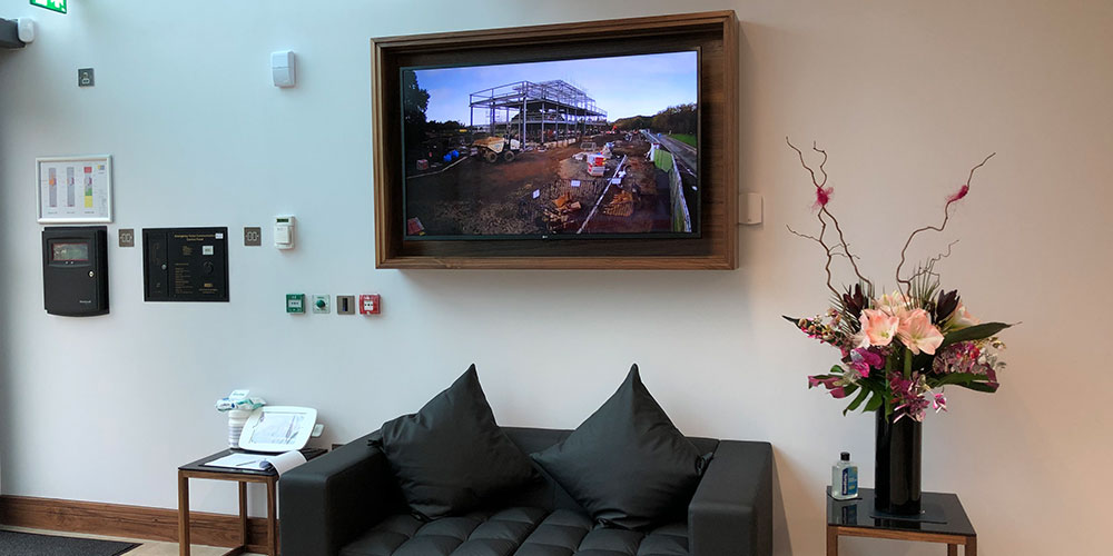 Reception Area at Bellway Homes