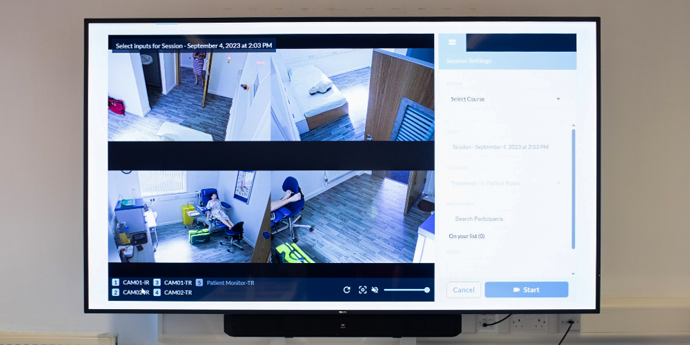 Live Capture in a Medical Simulation Suite