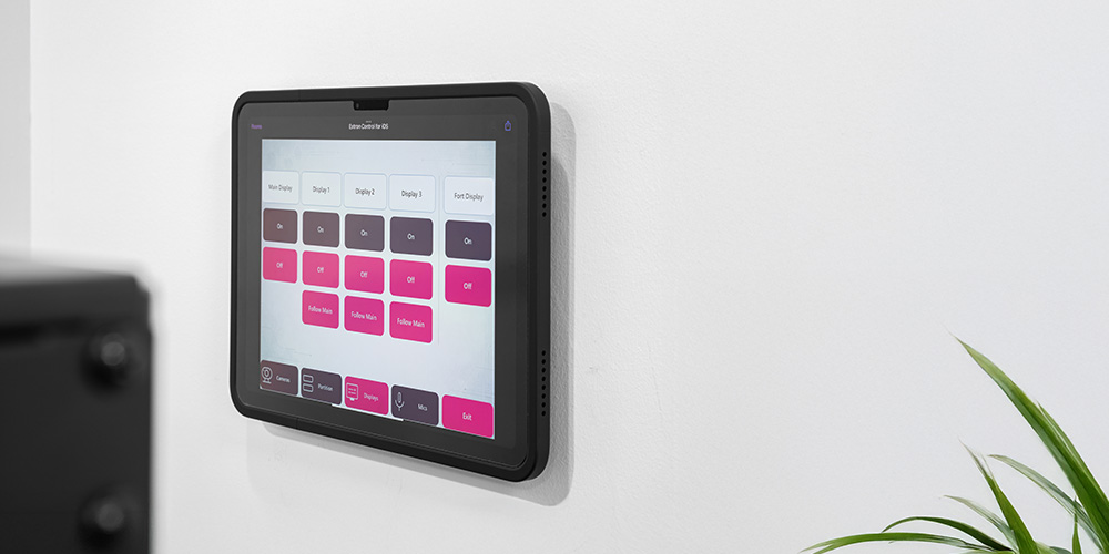 Extron Room Control at Magenta Living