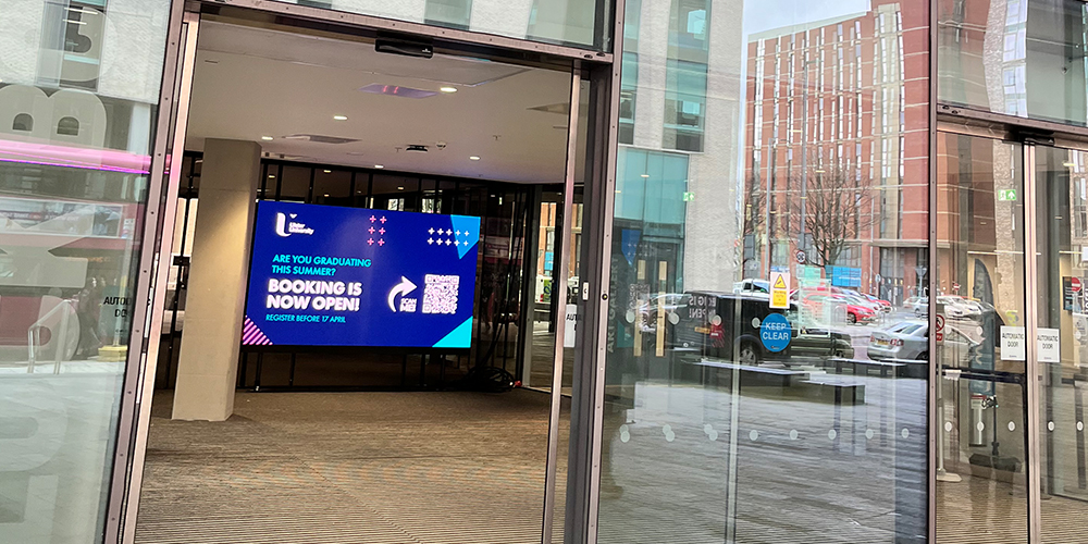 Digital Signage at Ulster University