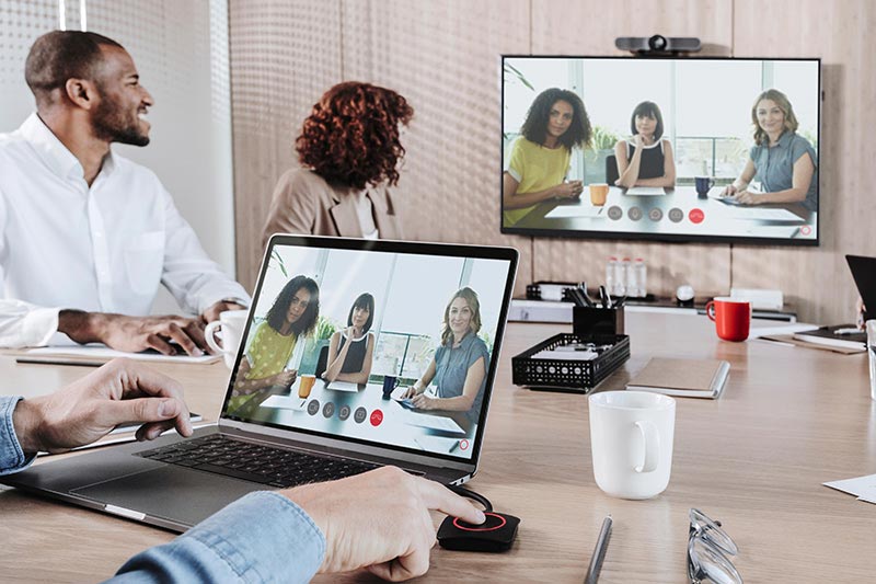 Barco ClickShare solution for collaboration spaces