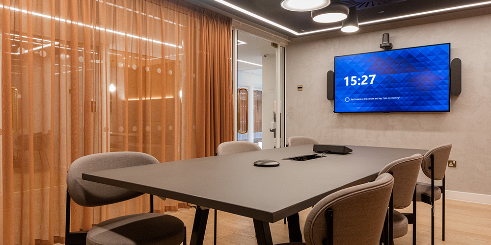 Microsoft Teams Meeting Room at Boohoo Group plc