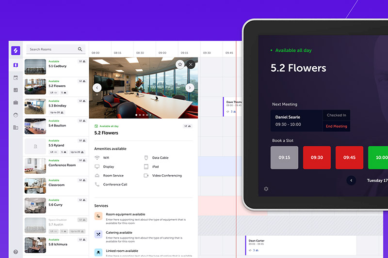 Ricoh Spaces Room Booking System