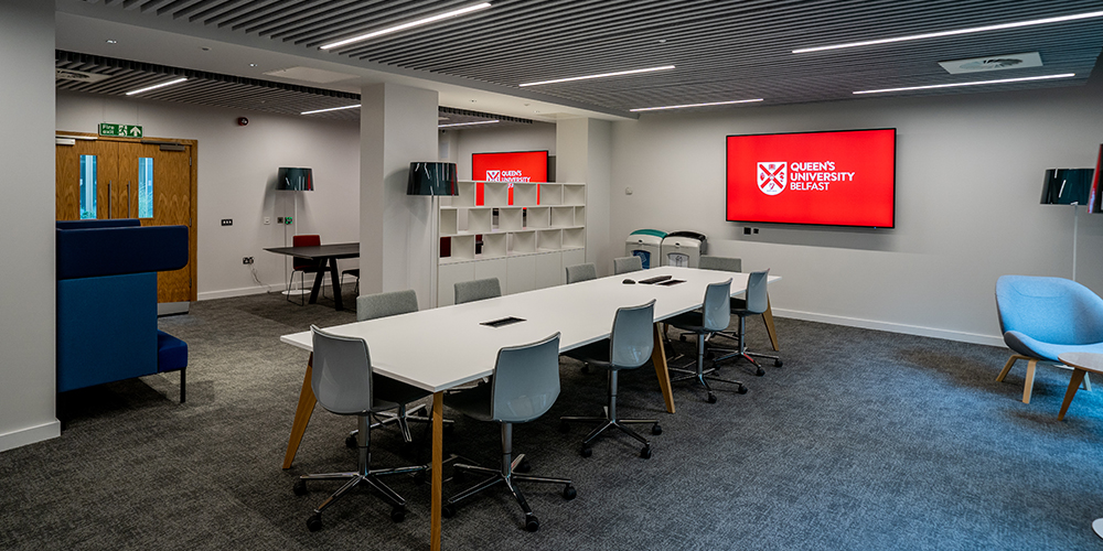 The Trading Room at Queen's Business School