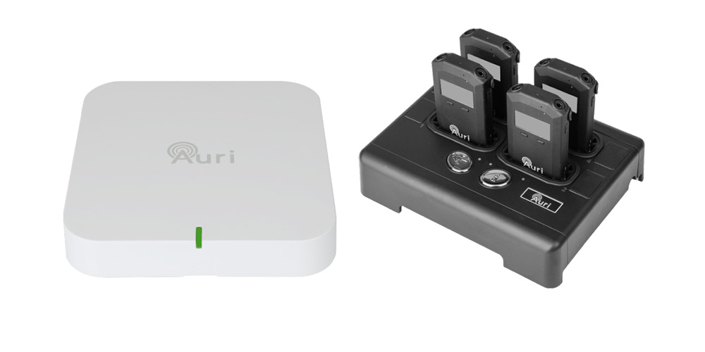 A Dante-enabled Auri™ 2 Assistive Listening System