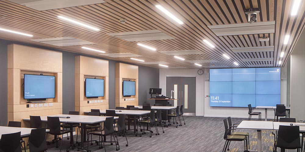 Audio visual case study: Leeds University