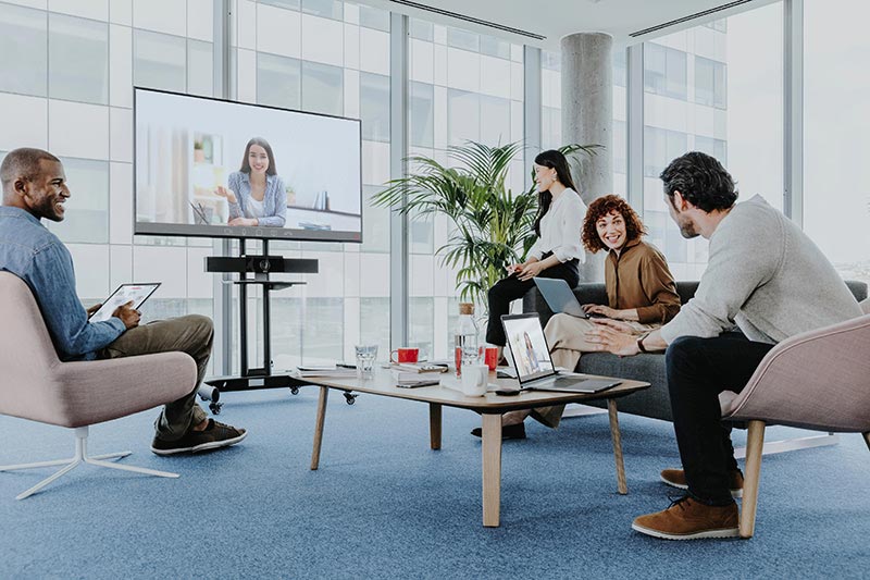 Poly video conferencing for huddle spaces