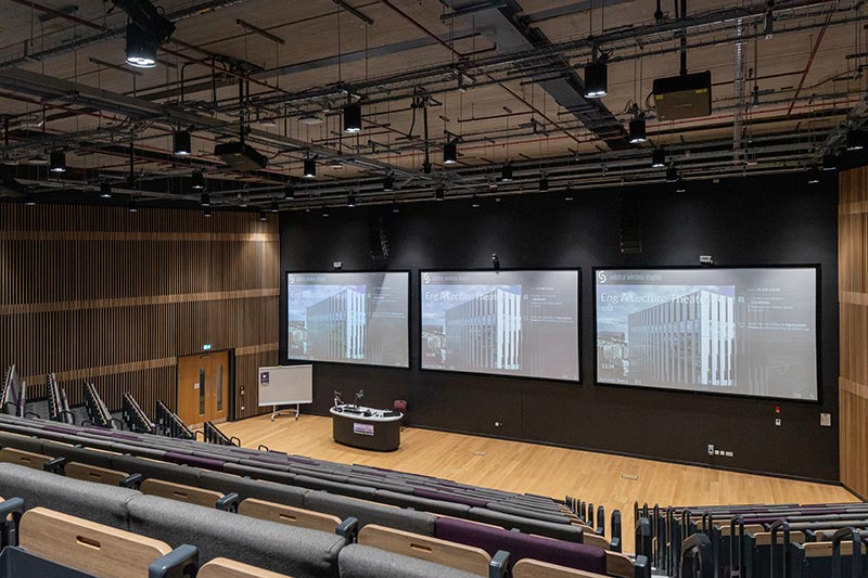Projection at the University of Manchester MECD