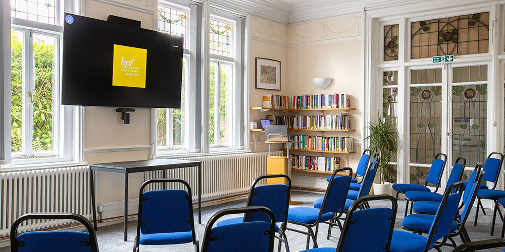 iiyama display at the British Psychotherapy Foundation