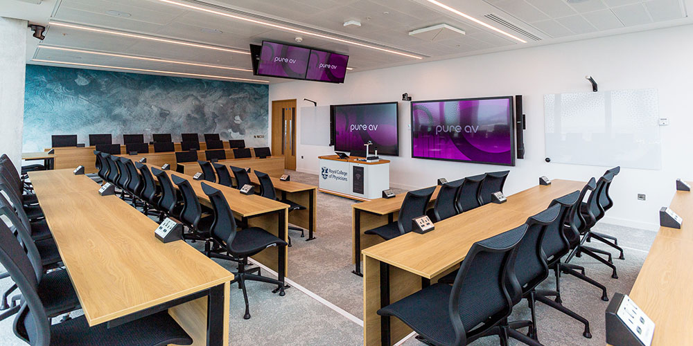 Lecture Theatre AV Solution at the Royal College of Physicians
