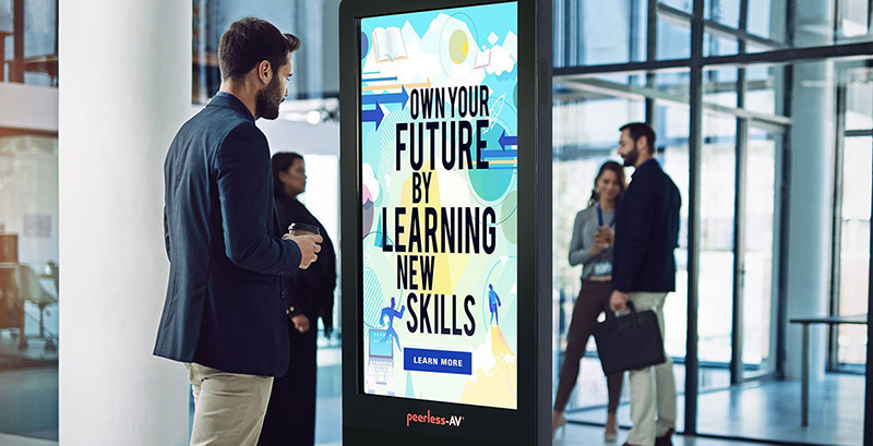 Digital signage for the corporate sector