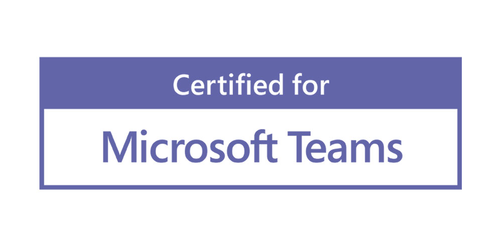 Certified for Microsoft Teams Logo