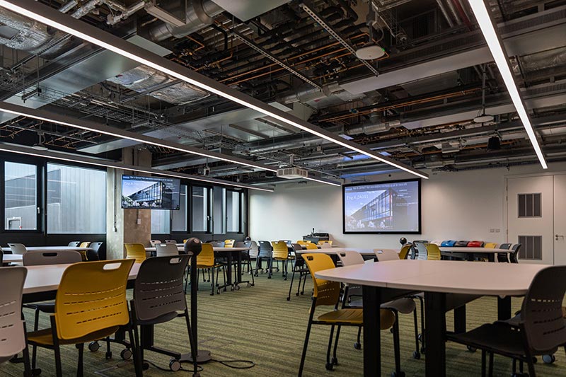 A teaching space by Pure AV at MECD