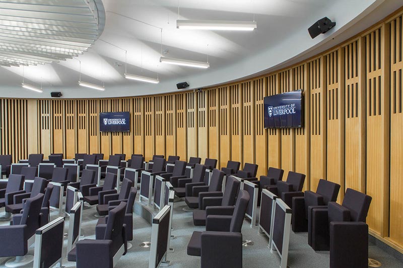 Audio system at the University of Liverpool