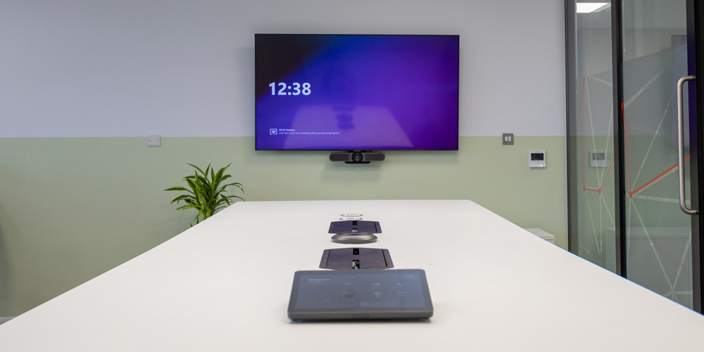 Small Microsoft Teams Room at Bridgestone