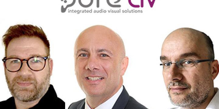 Pure AV welcomes three new account managers