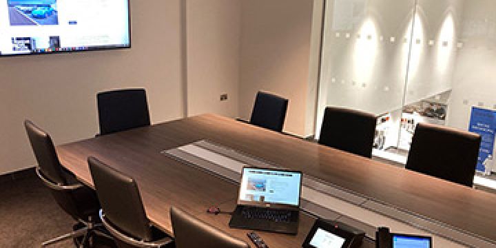 Bowker Motor Group bring high quality wireless collaboration to the meeting space