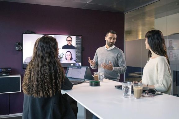 Microsoft Teams video collaboration