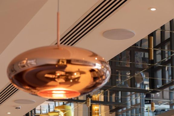 An installed audio system by Pure AV