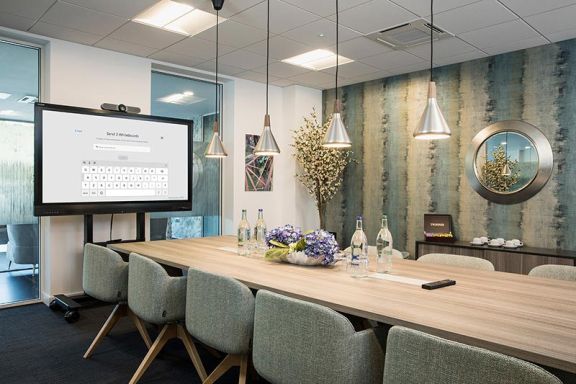 Video conferencing solution for meeting rooms